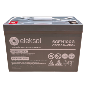 Batería Gel Eleksol 12,8V/100Ah